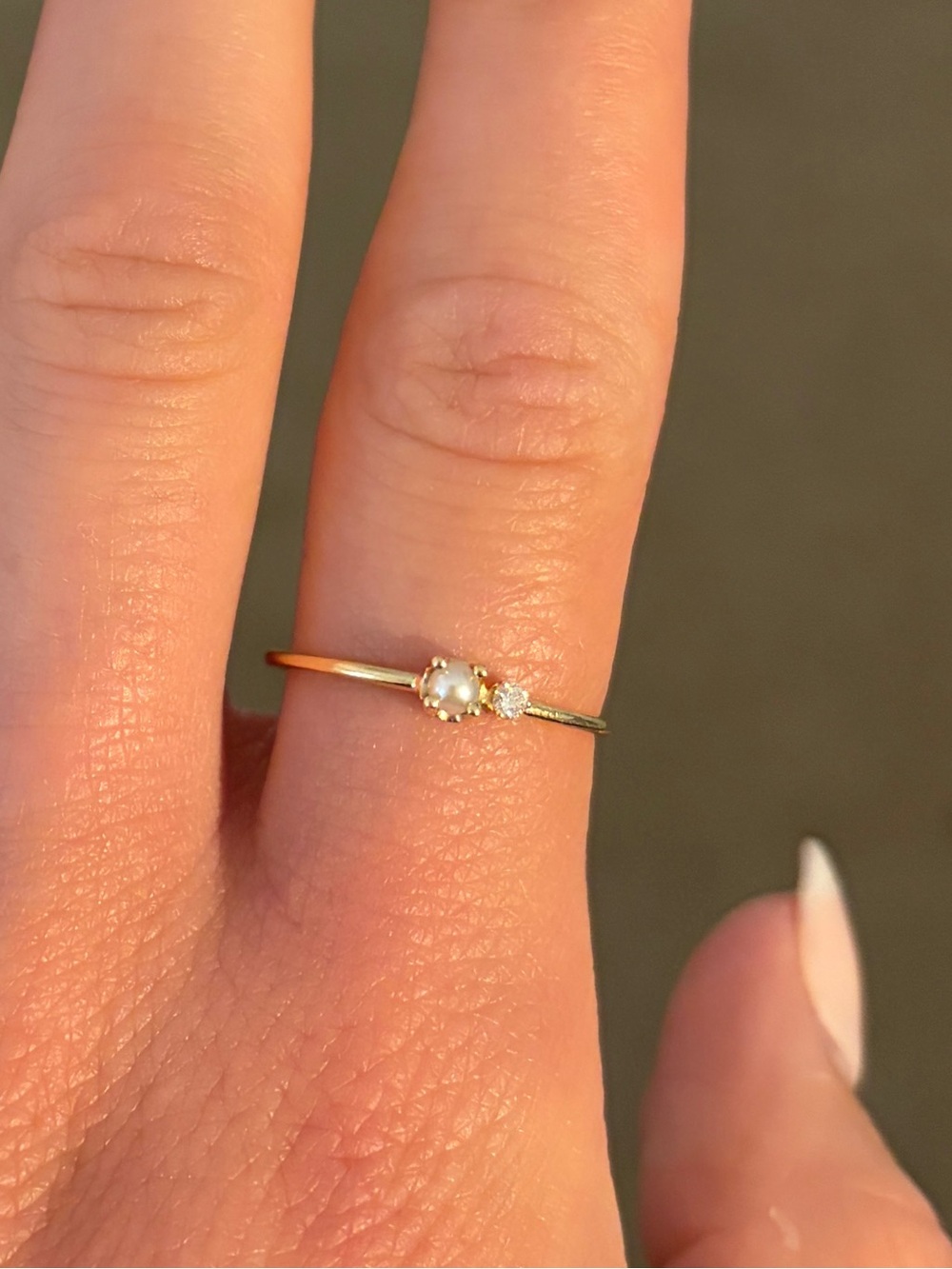 Mejuri Beverly Ring / Size 8 (Retails for $348)